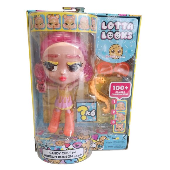 Mattel Lotta Looks Cookie Swirl Candy Cub Doll Collectible NWT - Picture 1 of 2